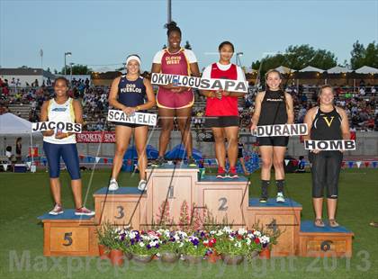 Thumbnail 3 in CIF State Track & Field Championships (Girls Podium Awards/Posters) photogallery.
