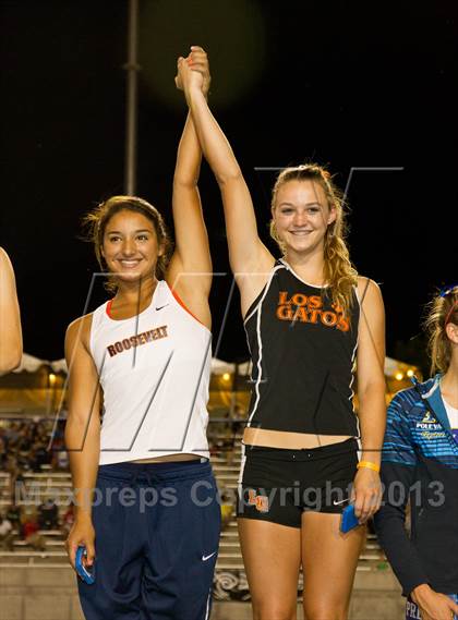 Thumbnail 3 in CIF State Track & Field Championships (Girls Podium Awards/Posters) photogallery.