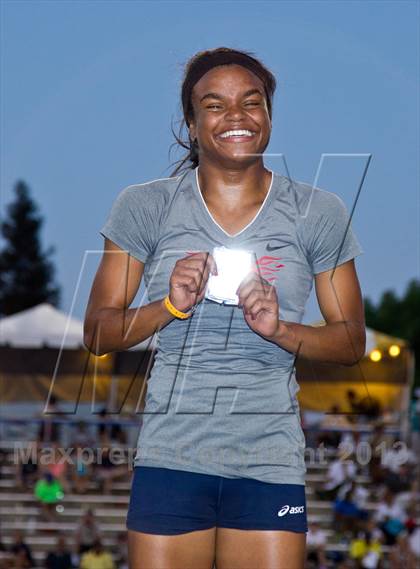Thumbnail 2 in CIF State Track & Field Championships (Girls Podium Awards/Posters) photogallery.