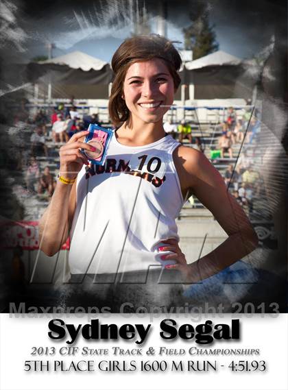 Thumbnail 1 in CIF State Track & Field Championships (Girls Podium Awards/Posters) photogallery.