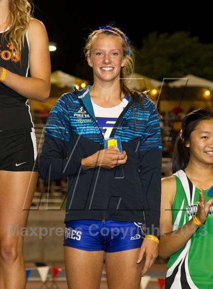 Thumbnail 2 in CIF State Track & Field Championships (Girls Podium Awards/Posters) photogallery.