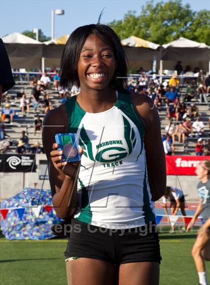 Thumbnail 1 in CIF State Track & Field Championships (Girls Podium Awards/Posters) photogallery.