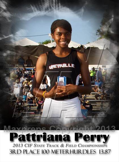 Thumbnail 2 in CIF State Track & Field Championships (Girls Podium Awards/Posters) photogallery.