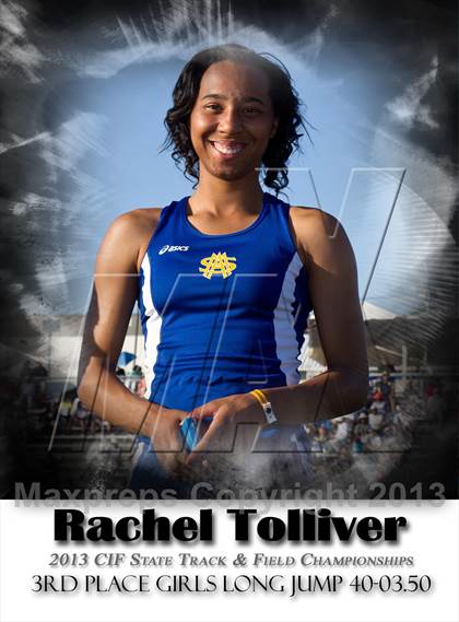 Thumbnail 2 in CIF State Track & Field Championships (Girls Podium Awards/Posters) photogallery.