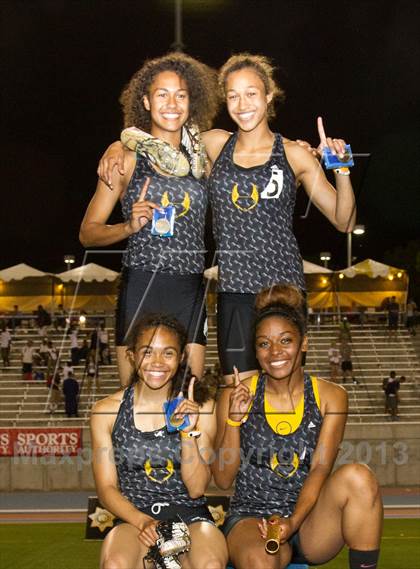 Thumbnail 3 in CIF State Track & Field Championships (Girls Podium Awards/Posters) photogallery.