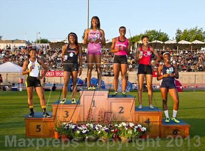 Thumbnail 2 in CIF State Track & Field Championships (Girls Podium Awards/Posters) photogallery.