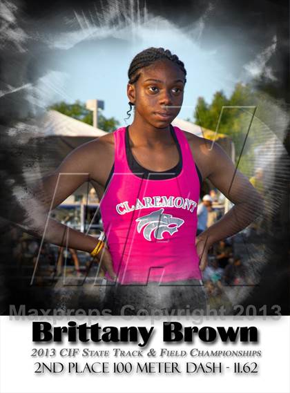 Thumbnail 3 in CIF State Track & Field Championships (Girls Podium Awards/Posters) photogallery.