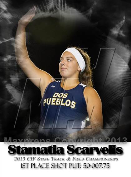 Thumbnail 2 in CIF State Track & Field Championships (Girls Podium Awards/Posters) photogallery.