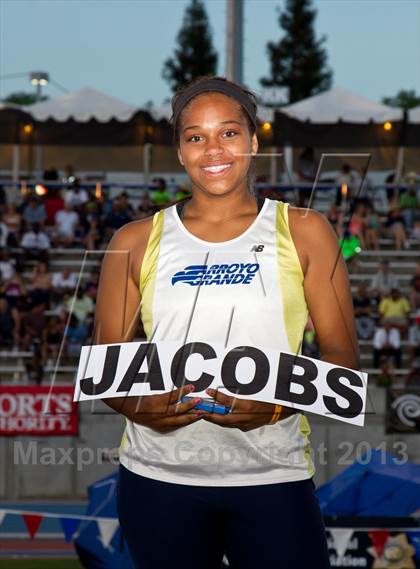 Thumbnail 1 in CIF State Track & Field Championships (Girls Podium Awards/Posters) photogallery.
