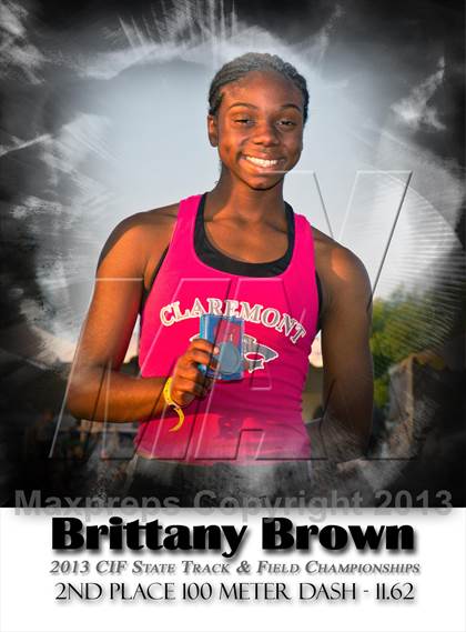 Thumbnail 1 in CIF State Track & Field Championships (Girls Podium Awards/Posters) photogallery.