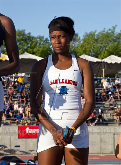 Thumbnail 2 in CIF State Track & Field Championships (Girls Podium Awards/Posters) photogallery.