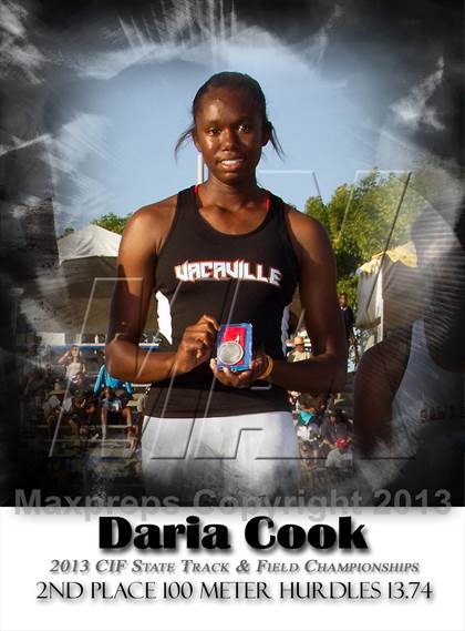 Thumbnail 1 in CIF State Track & Field Championships (Girls Podium Awards/Posters) photogallery.
