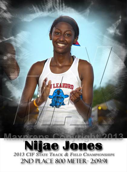 Thumbnail 1 in CIF State Track & Field Championships (Girls Podium Awards/Posters) photogallery.