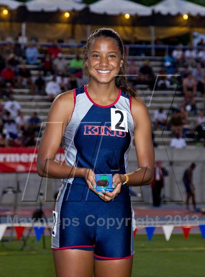 Thumbnail 3 in CIF State Track & Field Championships (Girls Podium Awards/Posters) photogallery.