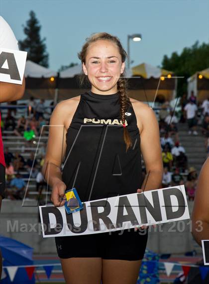 Thumbnail 3 in CIF State Track & Field Championships (Girls Podium Awards/Posters) photogallery.