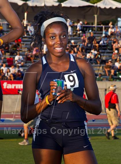 Thumbnail 1 in CIF State Track & Field Championships (Girls Podium Awards/Posters) photogallery.