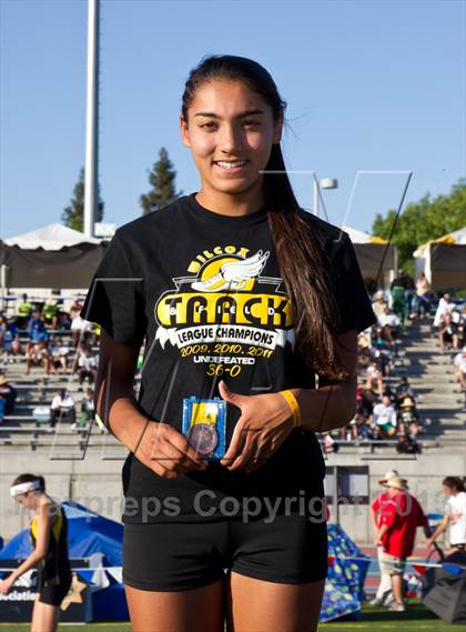 Thumbnail 2 in CIF State Track & Field Championships (Girls Podium Awards/Posters) photogallery.