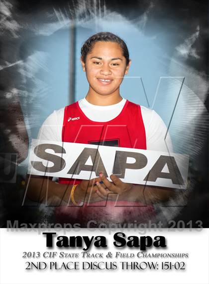 Thumbnail 2 in CIF State Track & Field Championships (Girls Podium Awards/Posters) photogallery.