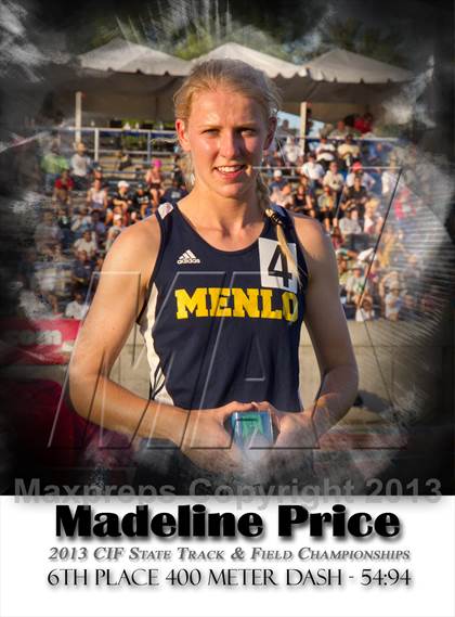 Thumbnail 2 in CIF State Track & Field Championships (Girls Podium Awards/Posters) photogallery.