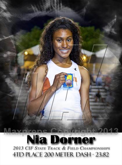 Thumbnail 1 in CIF State Track & Field Championships (Girls Podium Awards/Posters) photogallery.