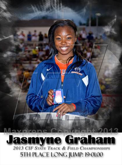 Thumbnail 3 in CIF State Track & Field Championships (Girls Podium Awards/Posters) photogallery.
