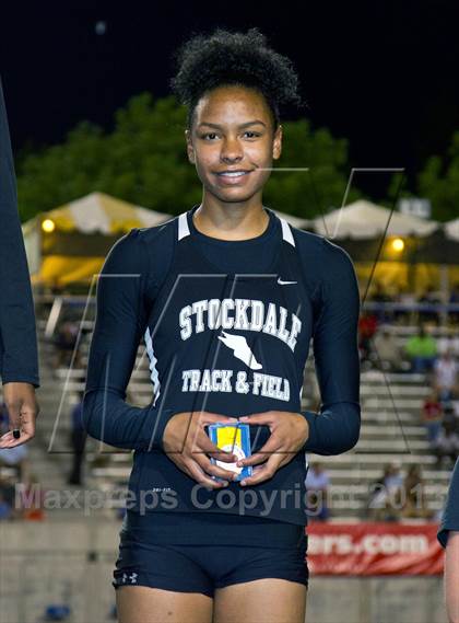 Thumbnail 3 in CIF State Track & Field Championships (Girls Podium Awards/Posters) photogallery.