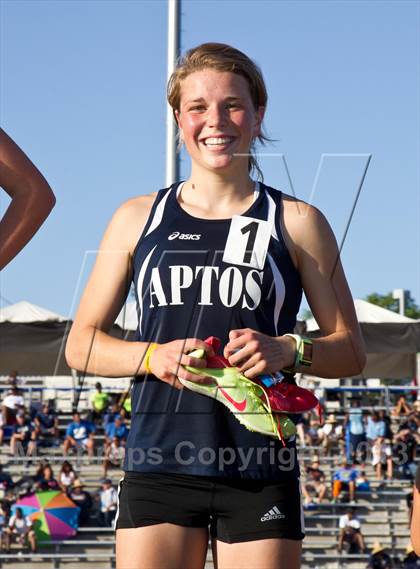 Thumbnail 1 in CIF State Track & Field Championships (Girls Podium Awards/Posters) photogallery.