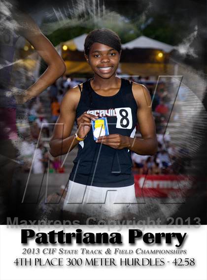 Thumbnail 2 in CIF State Track & Field Championships (Girls Podium Awards/Posters) photogallery.