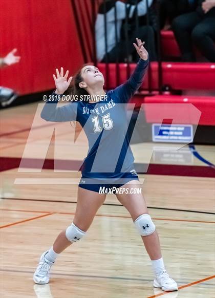 Thumbnail 2 in Harker vs. Notre Dame (CIF-CCS Division IV Championship) photogallery.