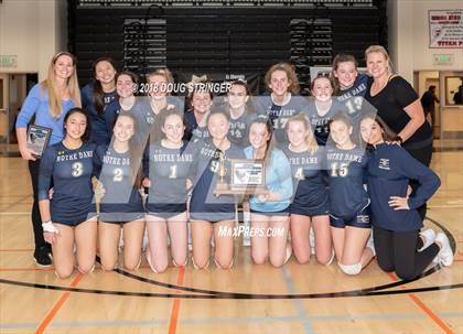 Thumbnail 2 in Harker vs. Notre Dame (CIF-CCS Division IV Championship) photogallery.