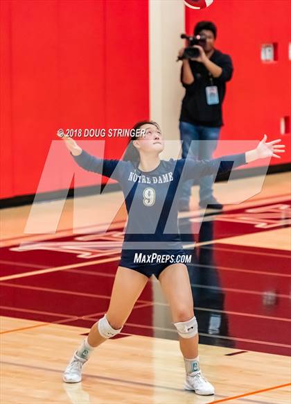 Thumbnail 2 in Harker vs. Notre Dame (CIF-CCS Division IV Championship) photogallery.