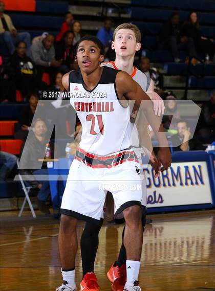 Thumbnail 1 in Centennial vs. Bishop Gorman (Tarkanian Classic) photogallery.