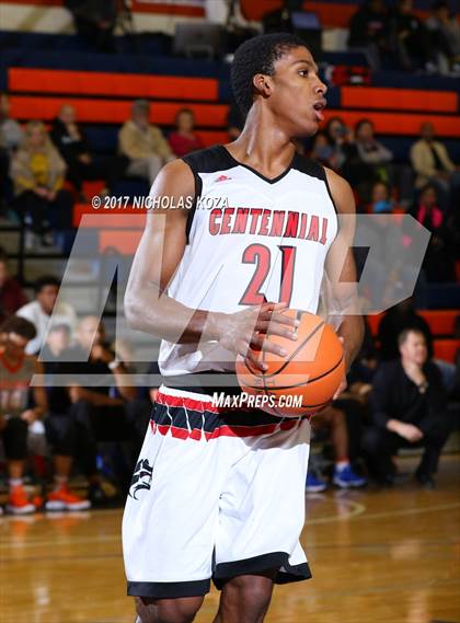 Thumbnail 2 in Centennial vs. Bishop Gorman (Tarkanian Classic) photogallery.