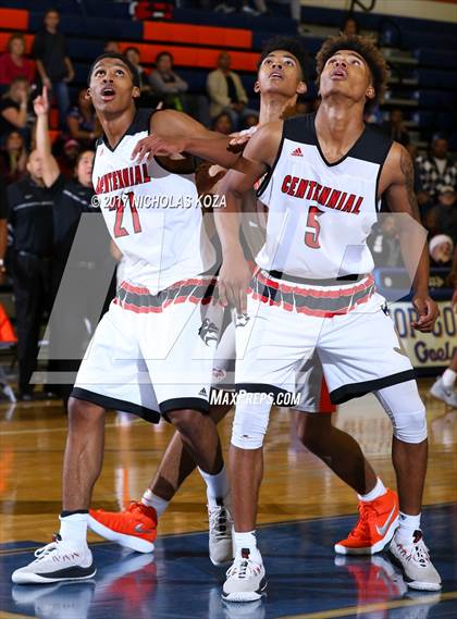 Thumbnail 2 in Centennial vs. Bishop Gorman (Tarkanian Classic) photogallery.