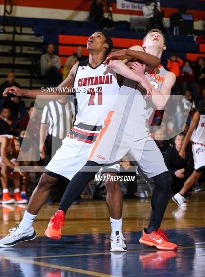 Thumbnail 2 in Centennial vs. Bishop Gorman (Tarkanian Classic) photogallery.