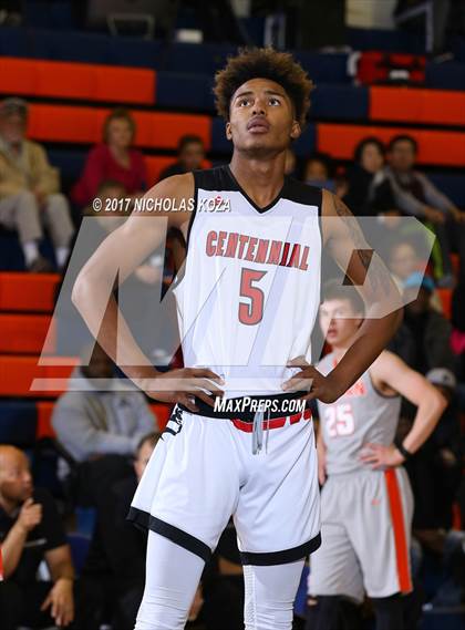 Thumbnail 2 in Centennial vs. Bishop Gorman (Tarkanian Classic) photogallery.