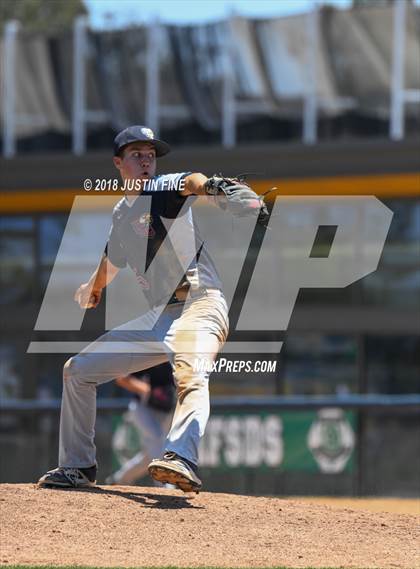 Thumbnail 2 in Mountain Empire vs. Tri-City Christian (CIF SDS D5 Final) photogallery.