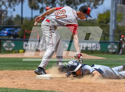Thumbnail 1 in Mountain Empire vs. Tri-City Christian (CIF SDS D5 Final) photogallery.
