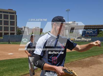 Thumbnail 2 in Mountain Empire vs. Tri-City Christian (CIF SDS D5 Final) photogallery.