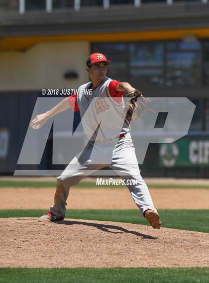 Thumbnail 1 in Mountain Empire vs. Tri-City Christian (CIF SDS D5 Final) photogallery.