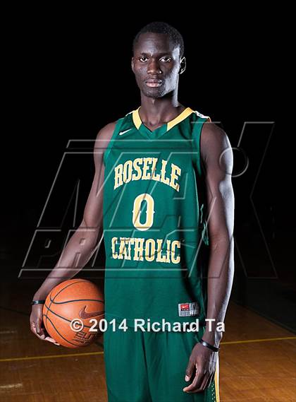 Thumbnail 2 in Roselle Catholic (Preseason Top 10 Photo Shoot) photogallery.