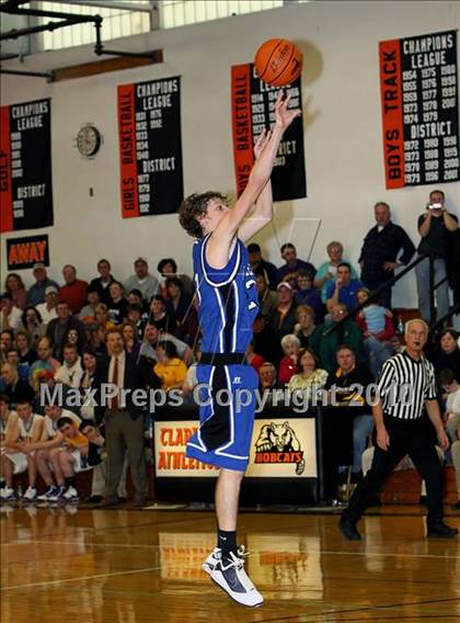 Thumbnail 3 in Allegheny-Clarion Valley vs North Clarion (PIAA District 9 KSAC Final) photogallery.