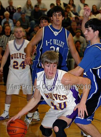 Thumbnail 3 in Allegheny-Clarion Valley vs North Clarion (PIAA District 9 KSAC Final) photogallery.