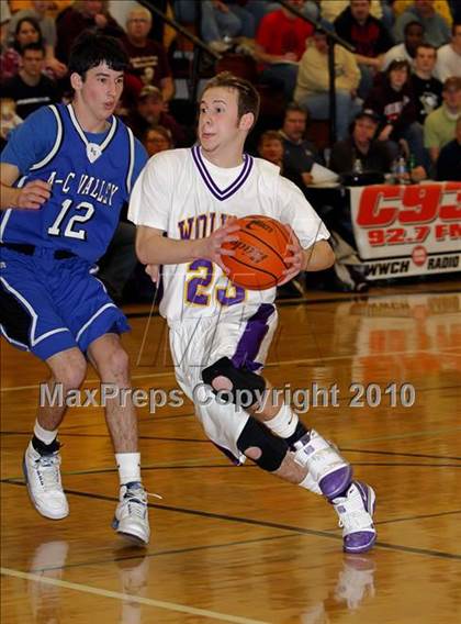 Thumbnail 2 in Allegheny-Clarion Valley vs North Clarion (PIAA District 9 KSAC Final) photogallery.