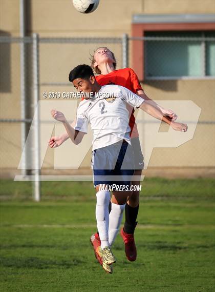 Thumbnail 1 in Poly vs Vista del Lago (Norte Vista Varsity Tournament) photogallery.