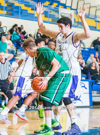 Thumbnail 1 in College Park vs. St. Mary's (Prep2Prep Tip-Off Classic) photogallery.