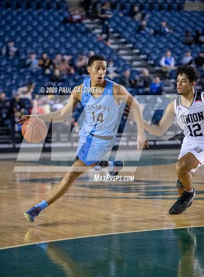 Thumbnail 3 in Central Valley vs. Union (WIAA 4A Semifinal)  photogallery.