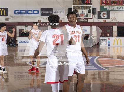 Thumbnail 2 in Oak Hill Academy vs. Garfield (GEICO National Tournament Quarterfinal) photogallery.