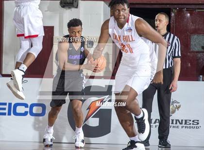 Thumbnail 1 in Oak Hill Academy vs. Garfield (GEICO National Tournament Quarterfinal) photogallery.