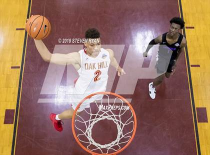 Thumbnail 1 in Oak Hill Academy vs. Garfield (GEICO National Tournament Quarterfinal) photogallery.